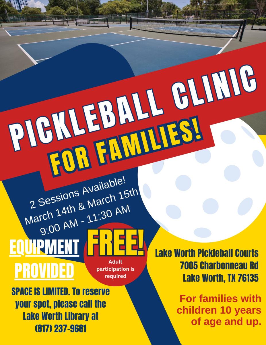 Pickleball Clinic for Families