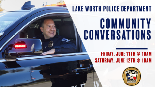 Community Conversations hosted by Lake Worth Police Department