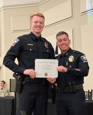 Lake Worth Police Department Intern Graduation