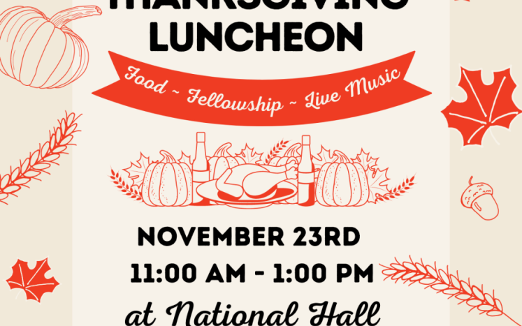 2022 Senior Thanksgiving Luncheon